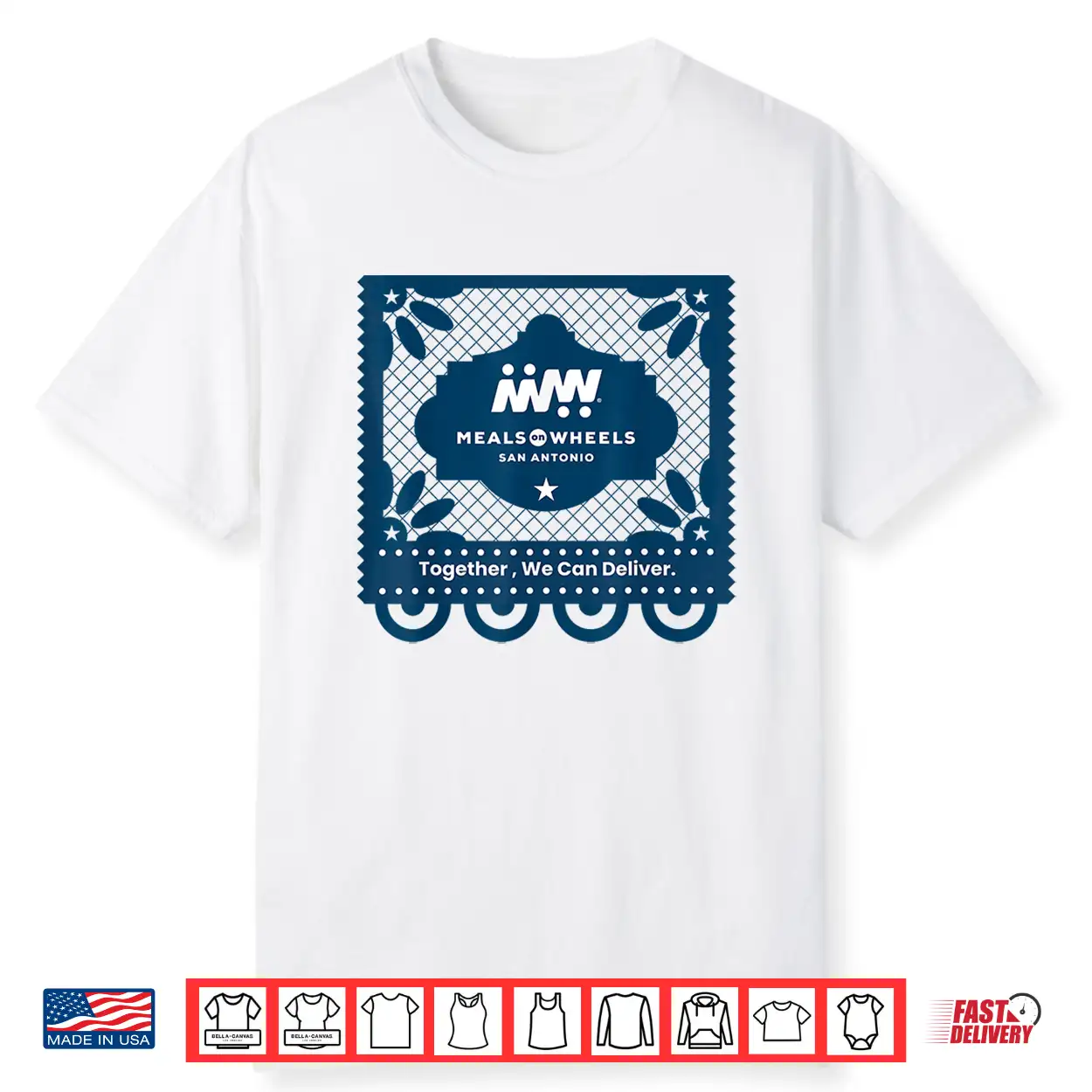 Meals On Wheels Fiesta Logo Shirt Meals On Wheels Fiesta Logo Shirt