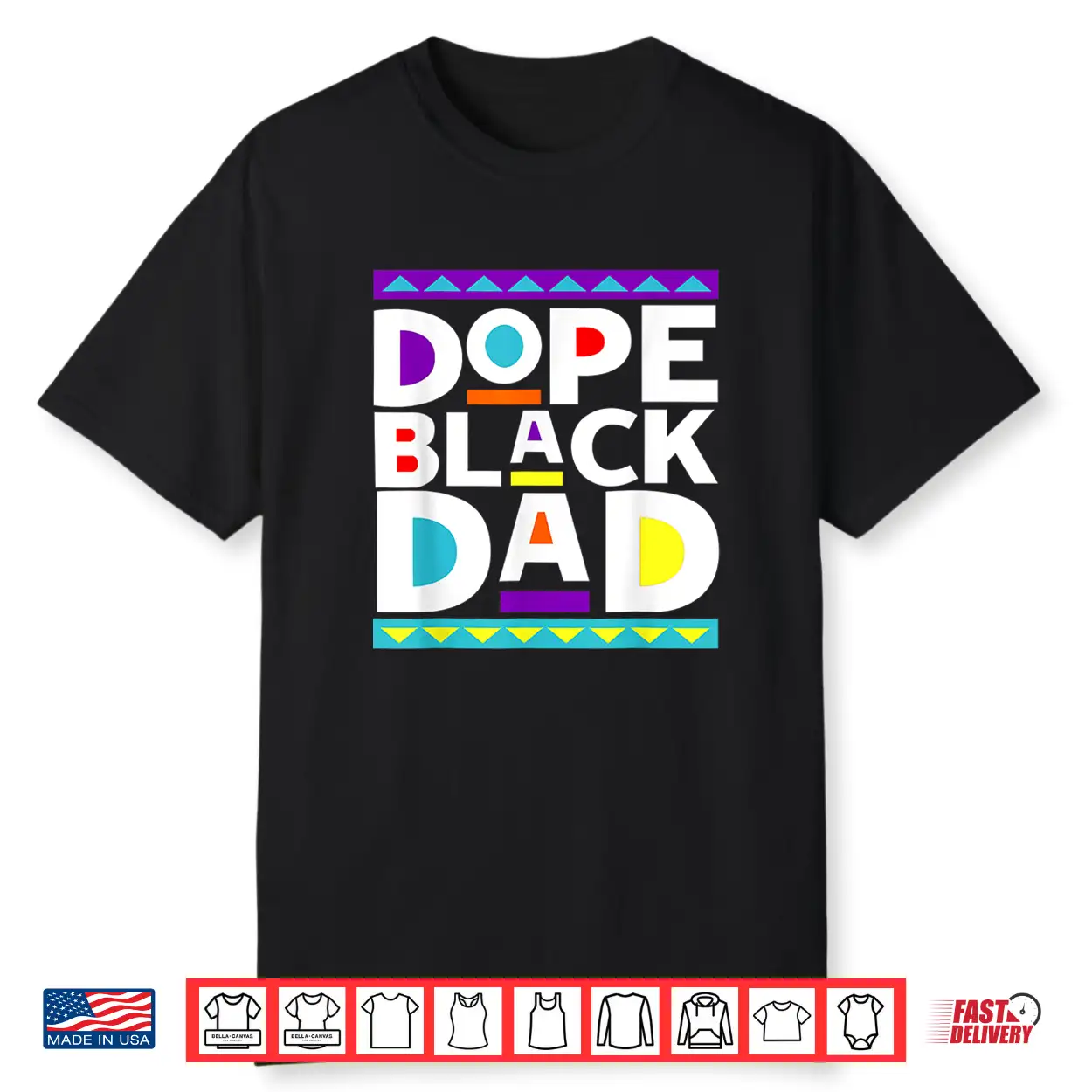Mens Dope Black Dad New Dad Fathers Day Gift African American Dad Shirt Mens Dope Black Dad New Dad Fathers Day Gift African American Dad Shirt