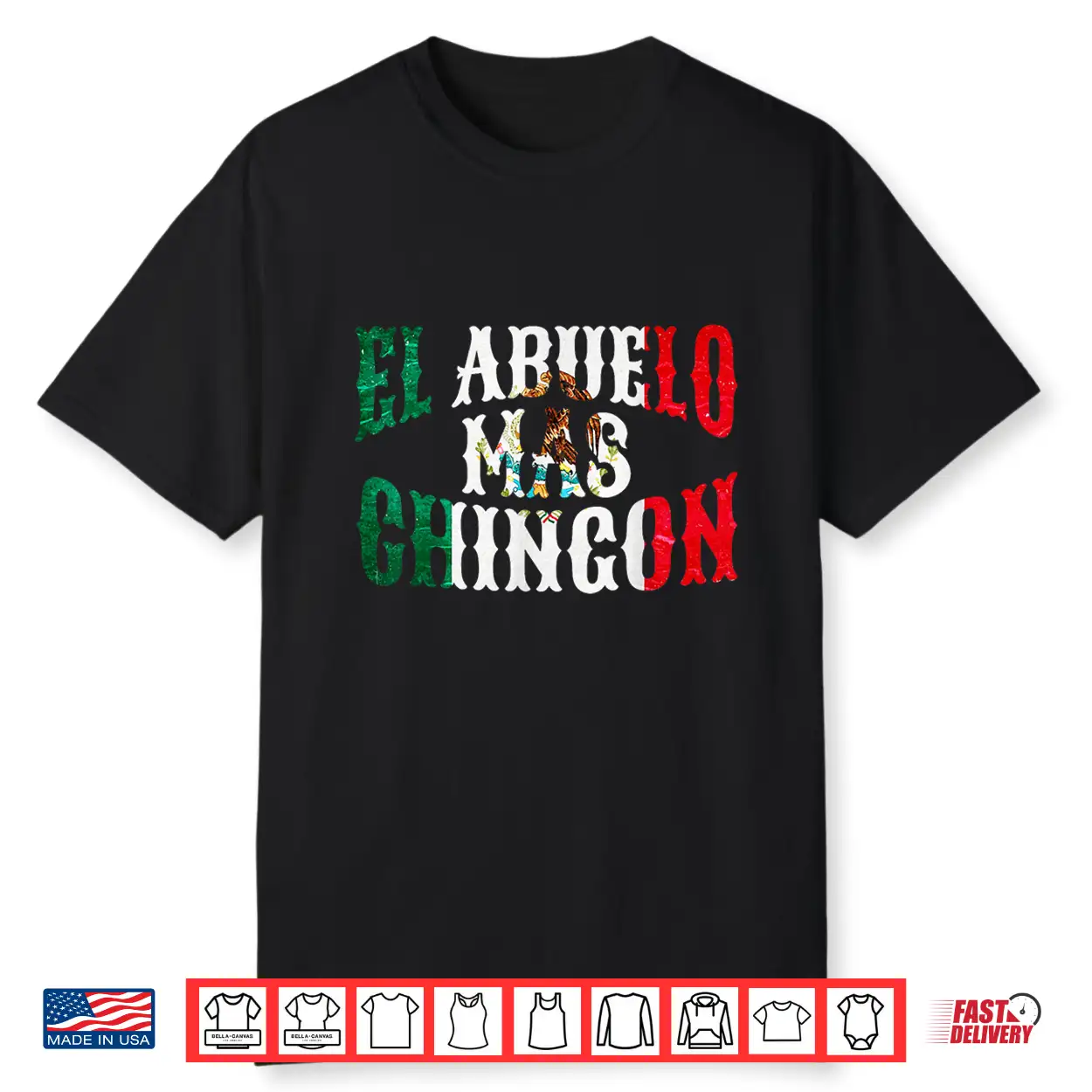 Mens El Abuelo Mas Chingon Mexican Spanish Grandpa Father’S Day Shirt Mens El Abuelo Mas Chingon Mexican Spanish Grandpa Father’S Day Shirt