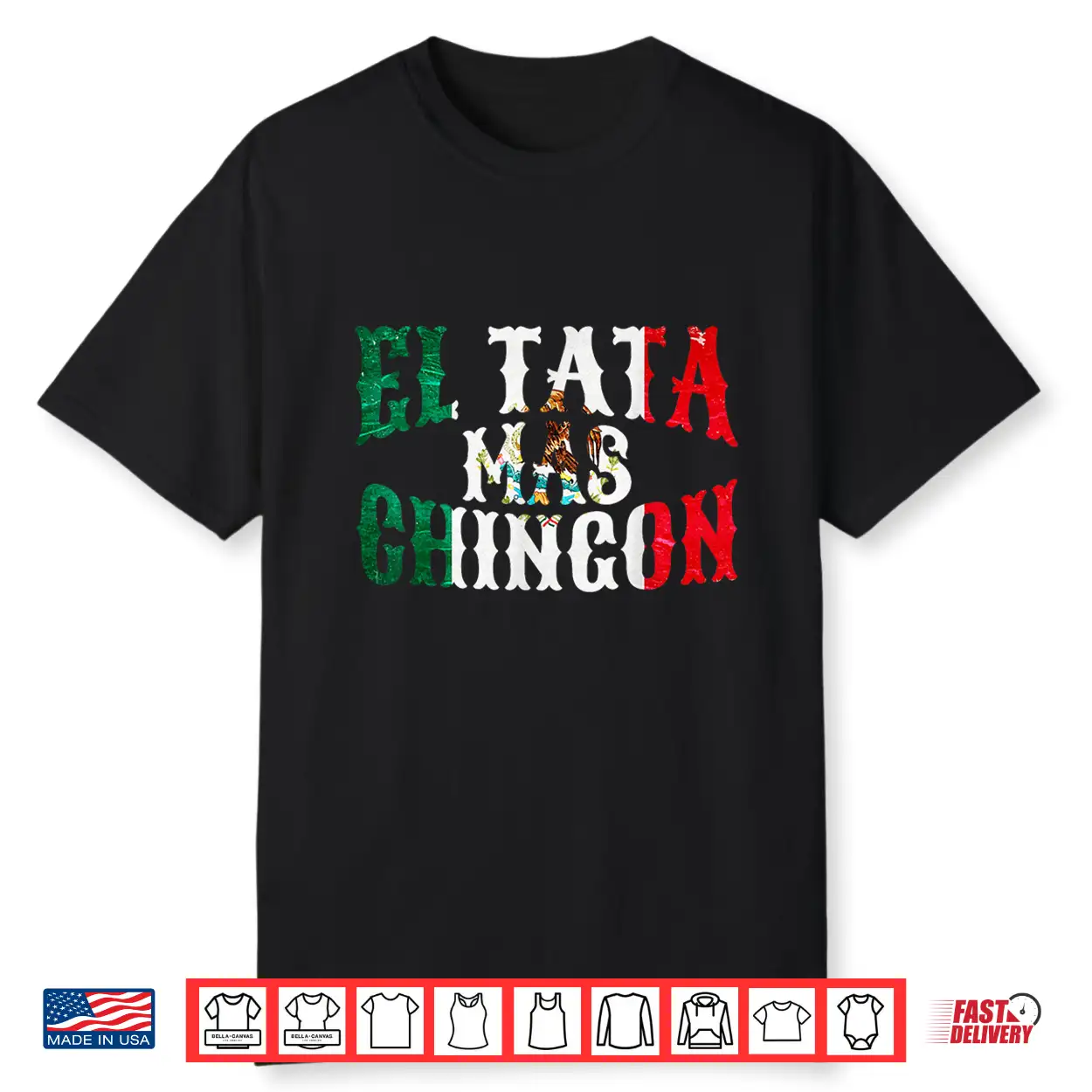 Mens El Tata Mas Chingon Mexican Husband Spanish Father’S Day Shirt Mens El Tata Mas Chingon Mexican Husband Spanish Father’S Day Shirt
