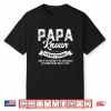Mens Papa Knows Everything Shirt 60Th Gift Funny Father’S Day Shirt