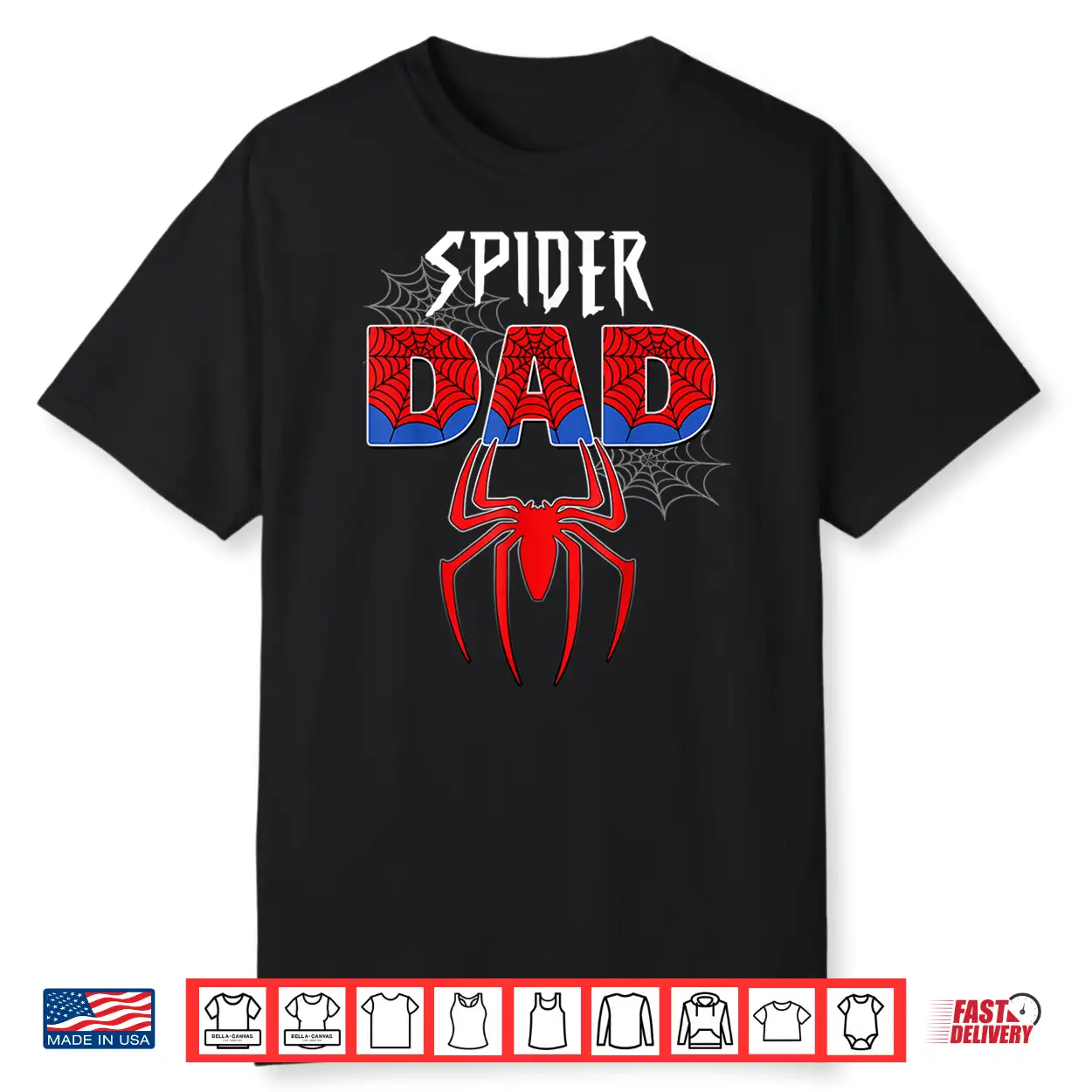Mens Spider Dad Design Father’S Day Matching Family Birthday Shirt Mens Spider Dad Design Father’S Day Matching Family Birthday Shirt