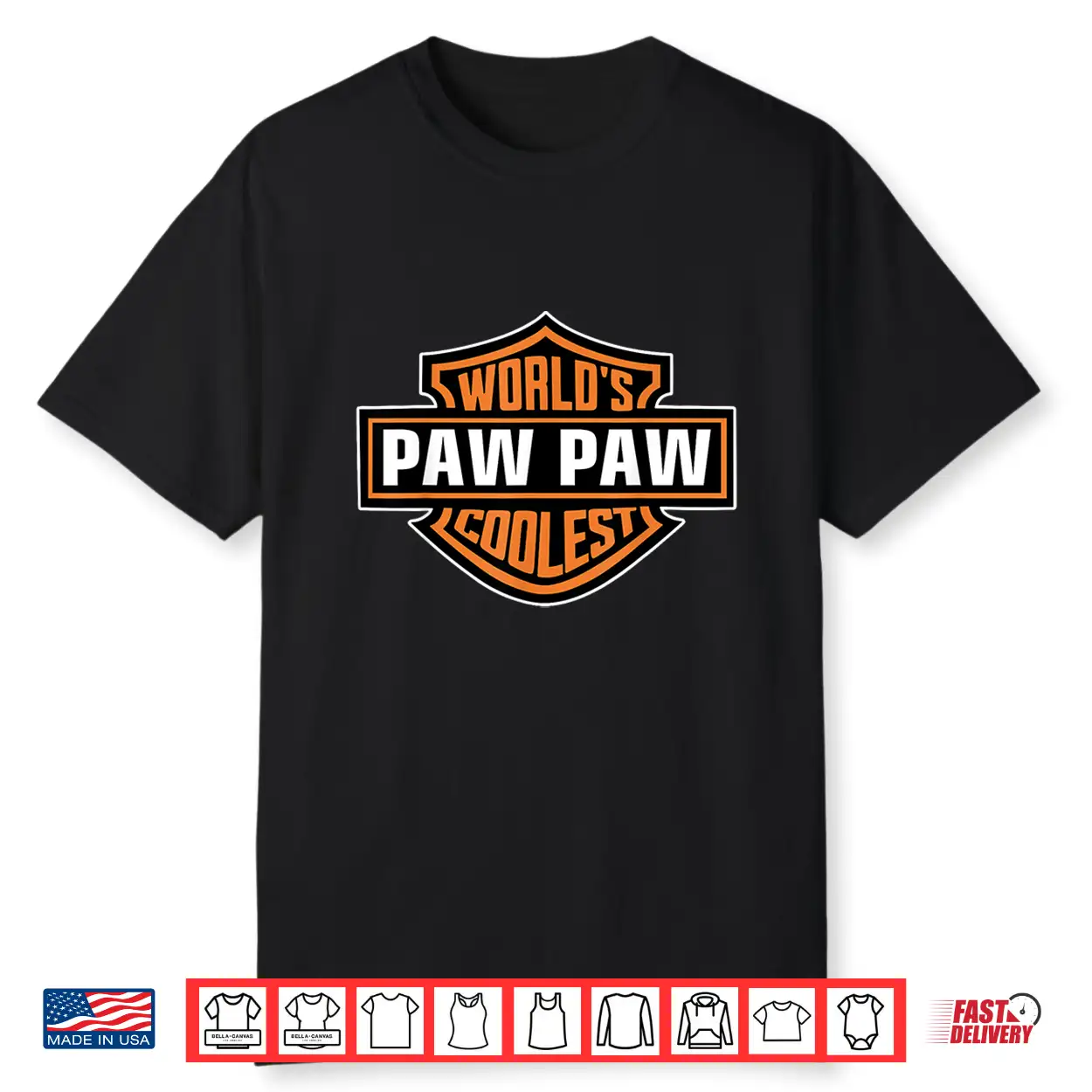 Mens World’S Coolest Paw Paw Best Dad In The World Father’S Day Shirt Mens World’S Coolest Paw Paw Best Dad In The World Father’S Day Shirt