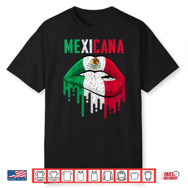 Mexican Flag Shirt Girl Women Kids Toddler Mexicana Pride Shirt