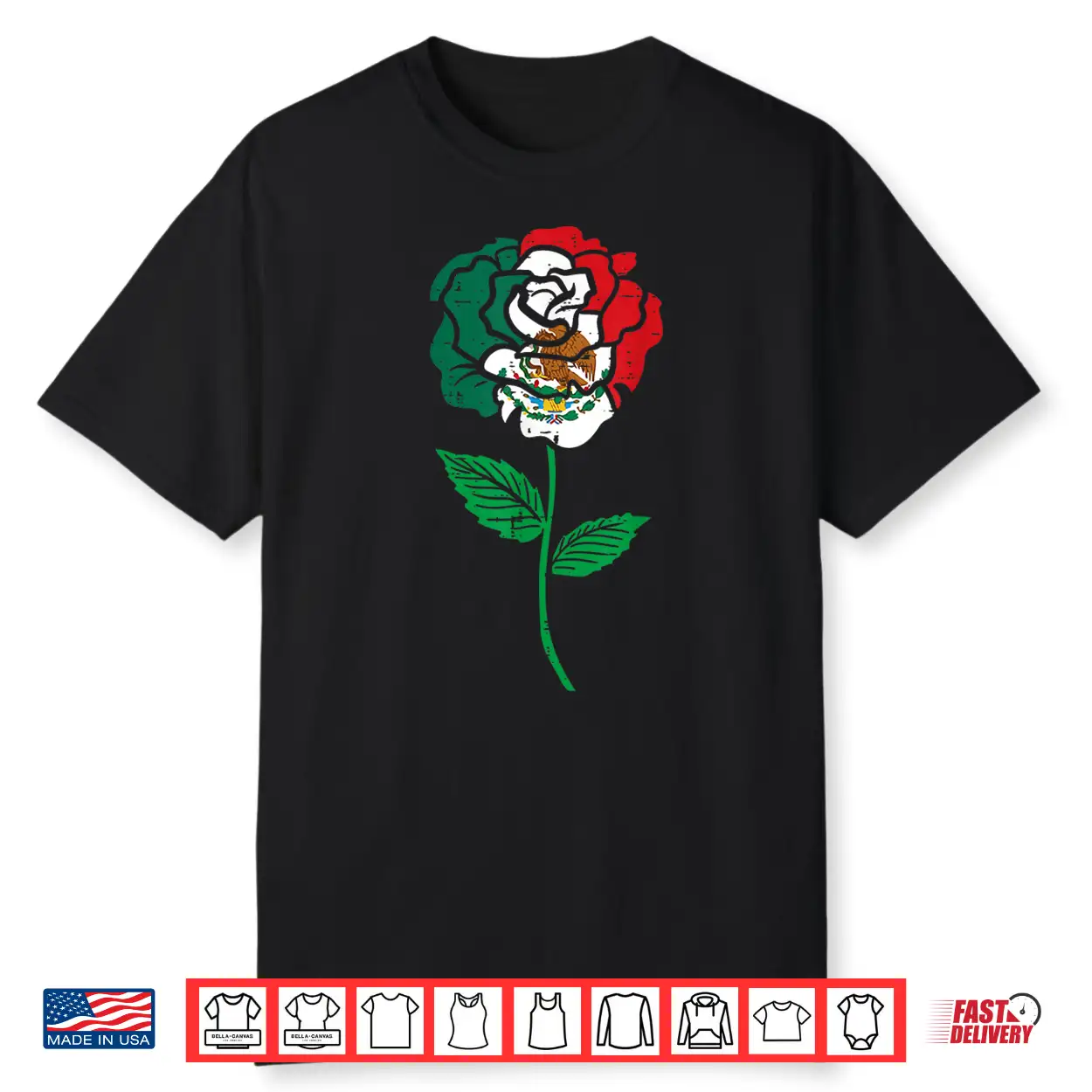 Mexico Flag Rose Mexican Independence Day Women Girls Kids Shirt Mexico Flag Rose Mexican Independence Day Women Girls Kids Shirt