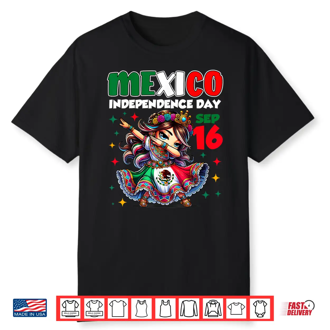 Mexico Independence Day September 16 Celebration Girls Shirt Mexico Independence Day September 16 Celebration Girls Shirt