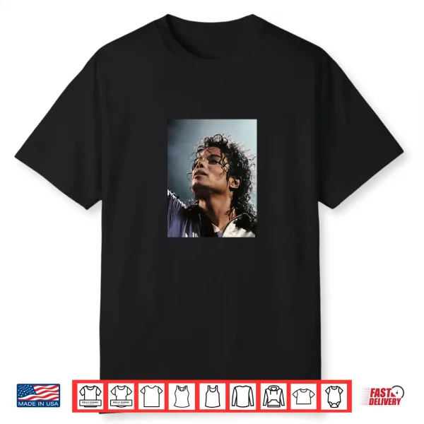 Michael Jackson Bad Album Live World Tour 1988 Shirt