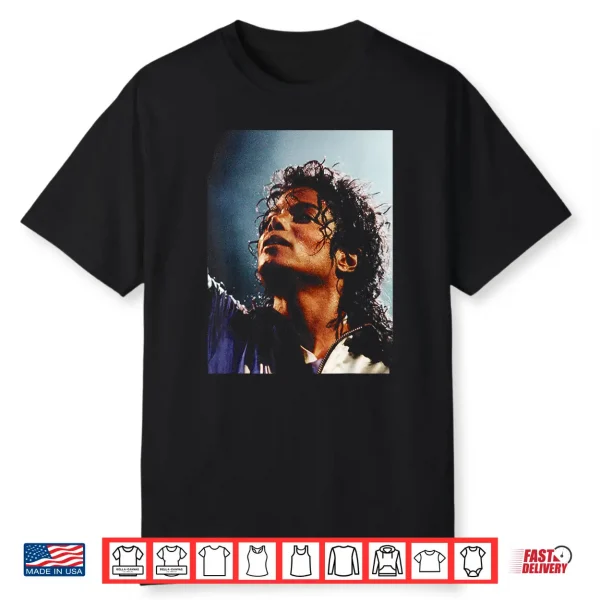 Michael Jackson Live Bad Album World Tour 1988 Shirt