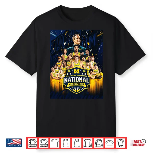 Michigan Wolverines 2026 National Champions Shirt