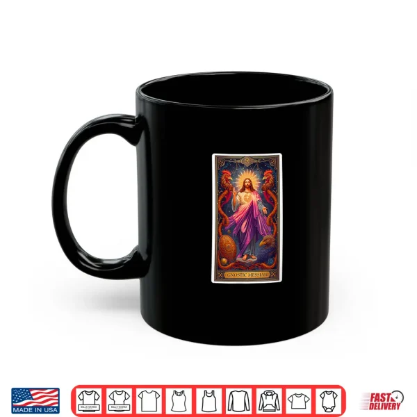 Mug A Gnostic Messiah Jesus Tarot Card Featuring Abraxas Shirt