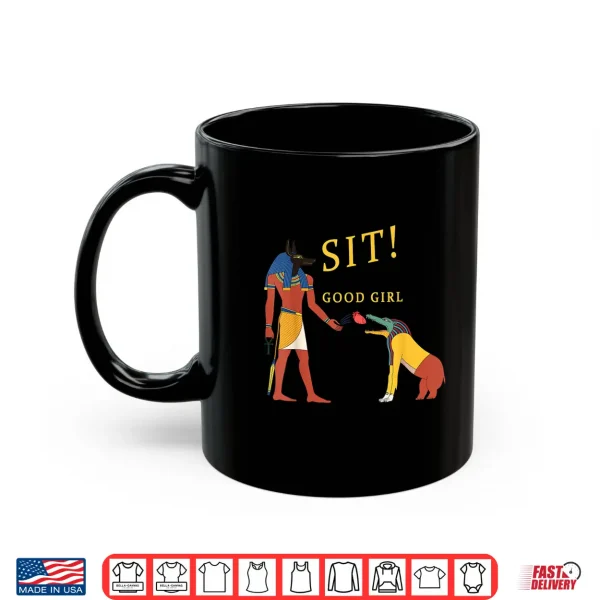 Mug Anubis and Ammit Funny Egyptian Mythology Shirt