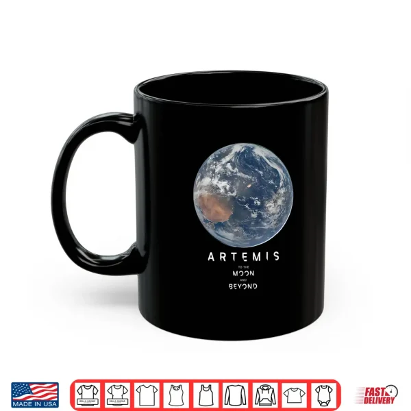 Mug Artemis Mission Earth Photograph from The Moon Shirt