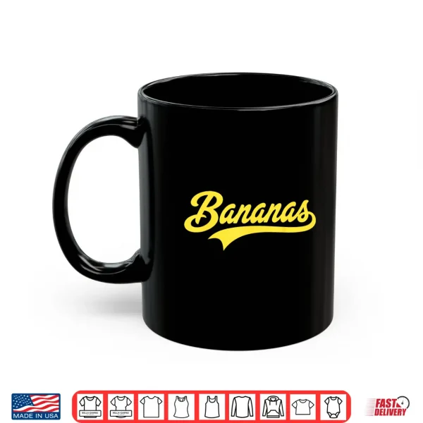 Mug Banana Retro Throwback Popular Fruit Humor Classic Shirt