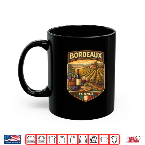 Mug Bordeaux France Souvenir Bordeaux Gift Travel Shirt
