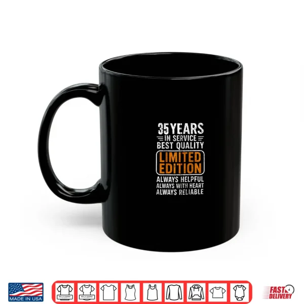 Mug Company 35th Anniversary 35 Year of Service Work Anniversary Shirt