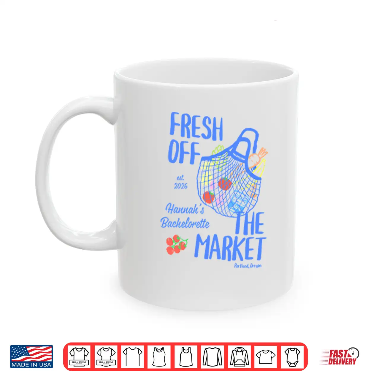 Fresh Off The Market Bachelorette Party Shirt Fresh Off The Market Bachelorette Party Shirt