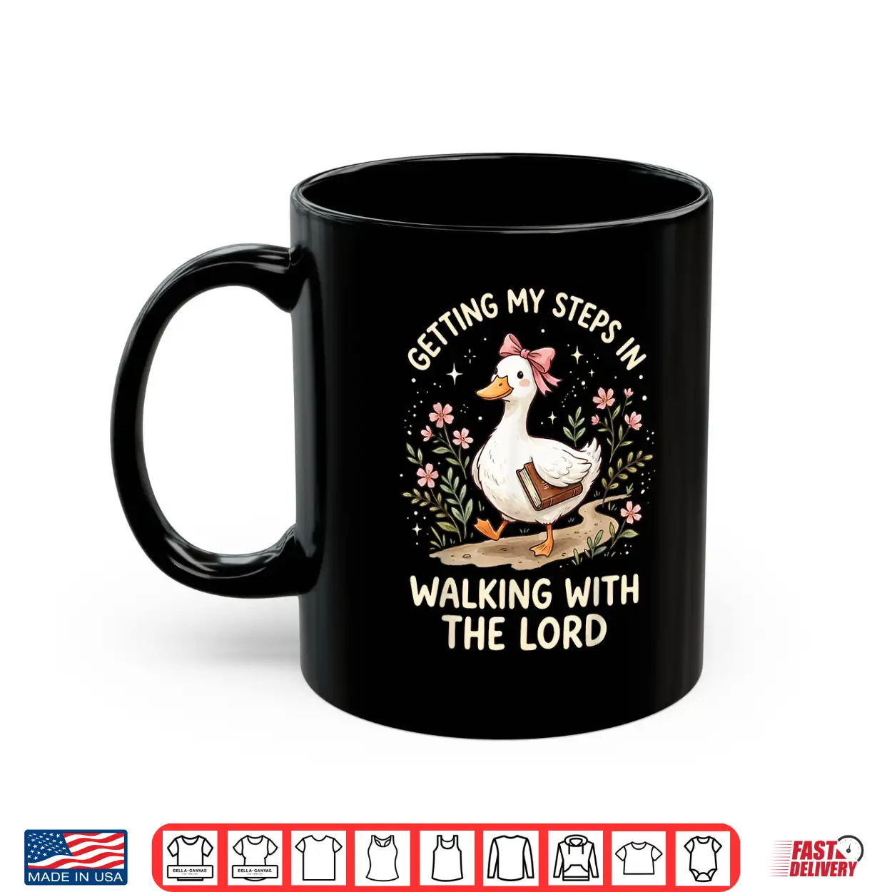 Getting My Steps In Walking With The Lord Shirt Getting My Steps In Walking With The Lord Shirt
