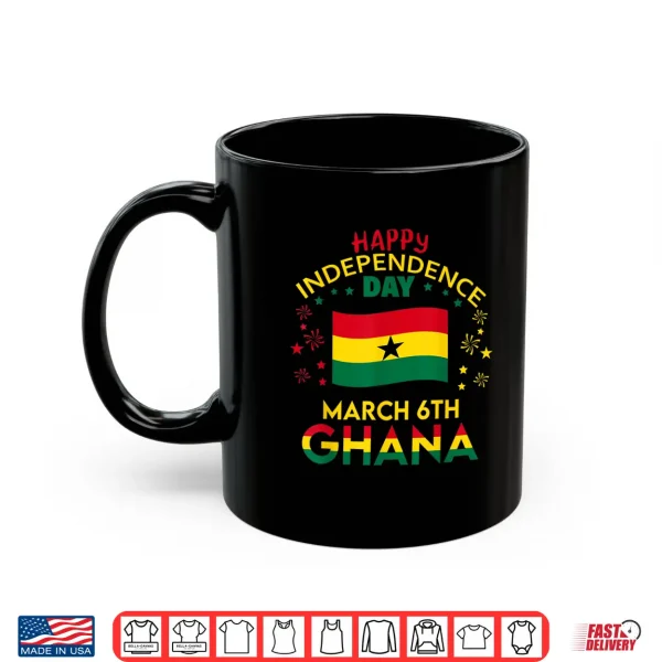 Mug Ghana 68th Independence Day Ghanaian Pride Ghana Flag Shirt