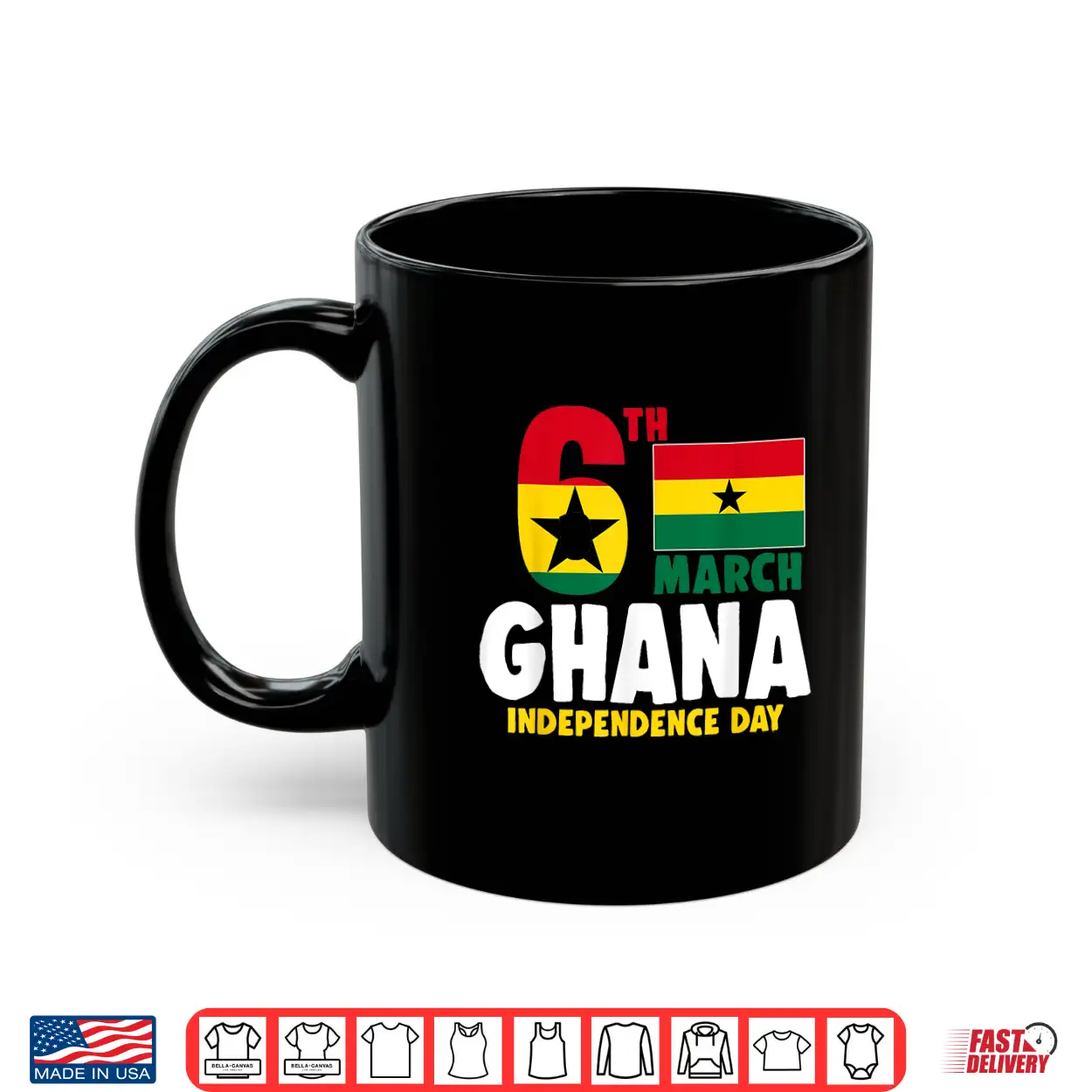 Ghana Flag 6 March Independence Day Ghanaian Shirt Ghana Flag 6 March Independence Day Ghanaian Shirt