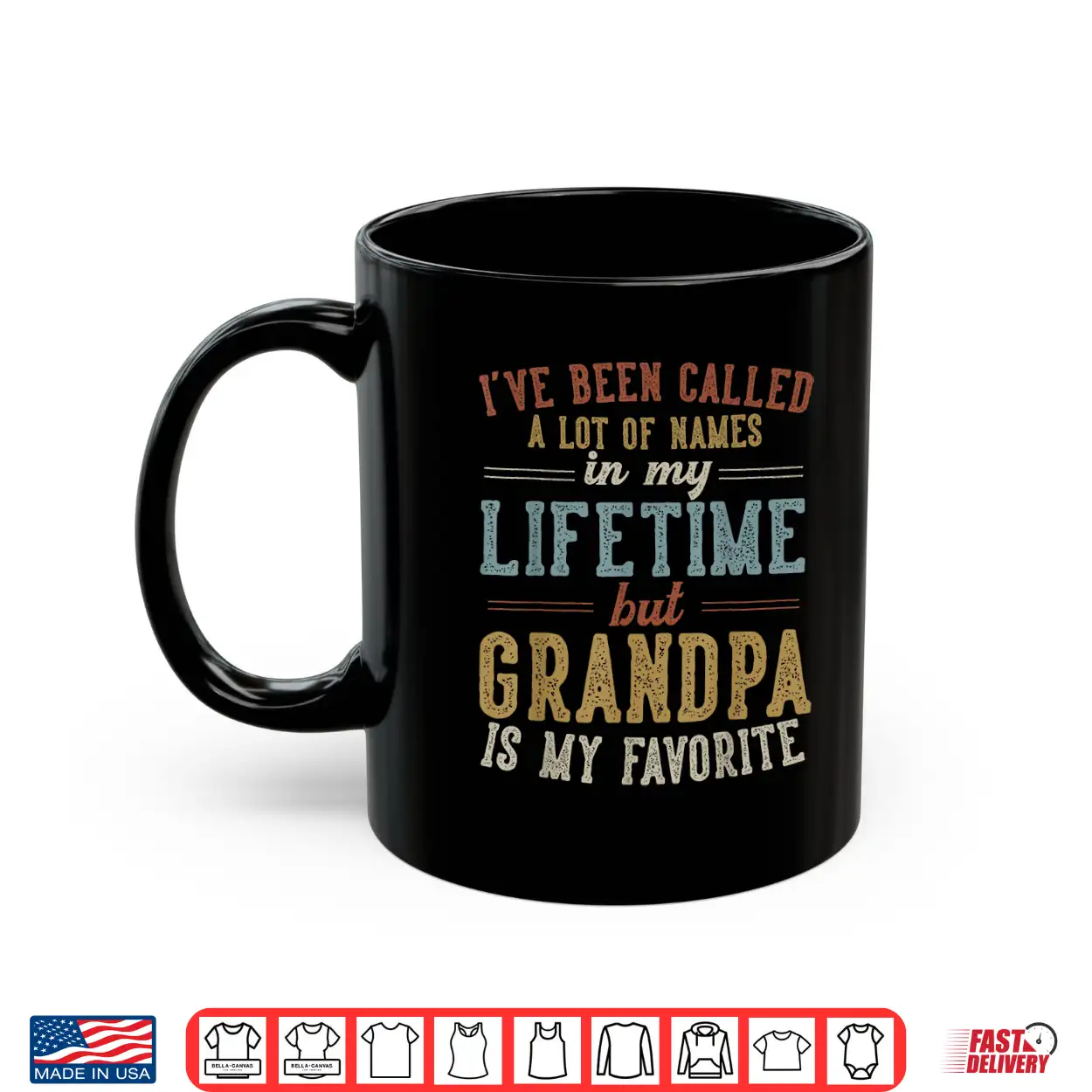 Grandpa Is My Favorite Name Father’S Day Grandpa Shirt Grandpa Is My Favorite Name Father’S Day Grandpa Shirt
