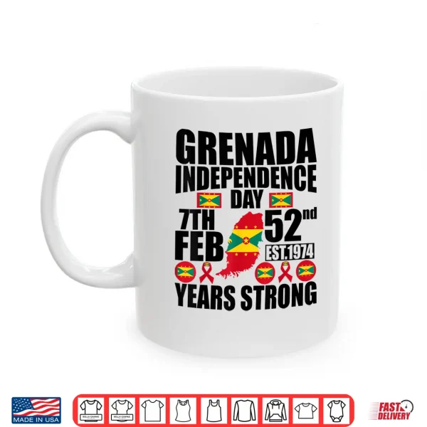 Mug Grenada 52nd Independence Day Grenadian Pride Grenada Flag Shirt