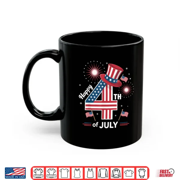 Mug Happy 4th of July USA Patriotic Independence Day Celebration Shirt