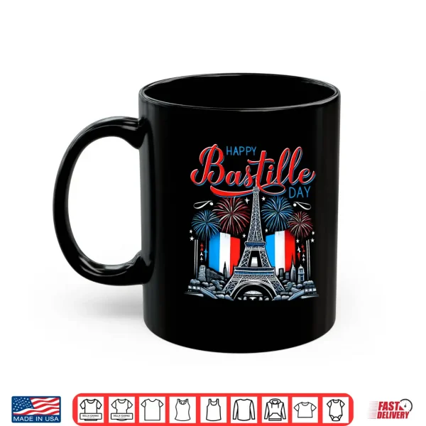 Mug Happy Bastille Day 14th July France Independence Patriotic Shirt