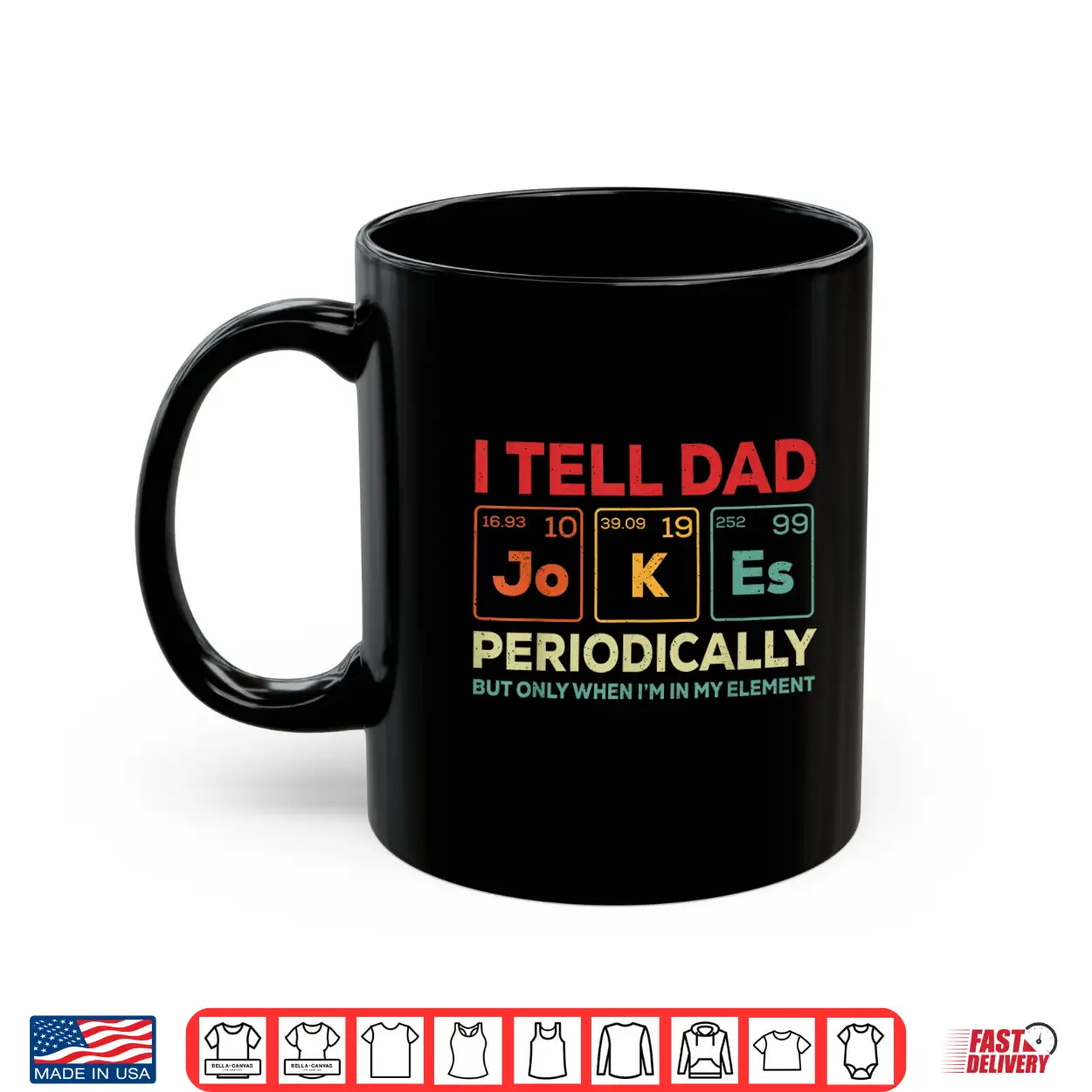 I Tell Dad Jokes Periodically Element Vintage Father’S Day Shirt I Tell Dad Jokes Periodically Element Vintage Father’S Day Shirt