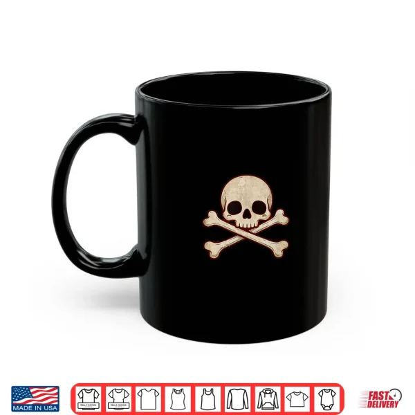 Mug Kawaii Whimsigoth Skull Crossbones Pastel Goth Shirt