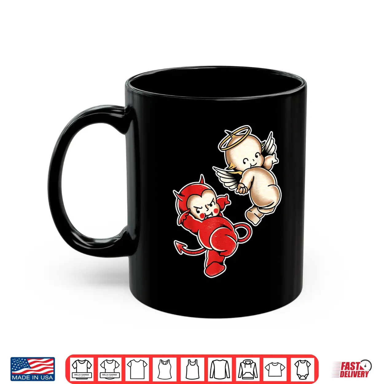 Kewpie Baby Devil Angel Cherubs Shirt Kewpie Baby Devil Angel Cherubs Shirt