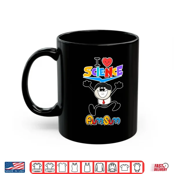Mug Kids AumSum I Love Science Shirt