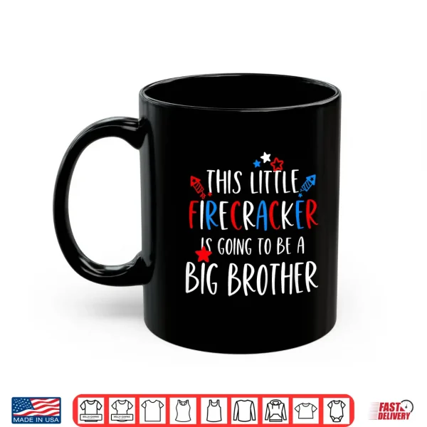 Kids Big Brother 4Th Of July Toddler Boy Independence Day Shirt 3 Mug Kids Big Brother 4th of July Toddler Boy Independence Day Shirt