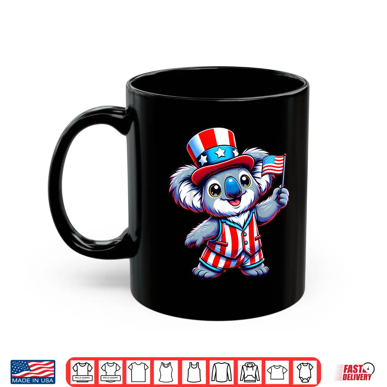 Koala Happy 4Th Of July Independence Day Men Women Kids Shirt Koala Happy 4Th Of July Independence Day Men Women Kids Shirt