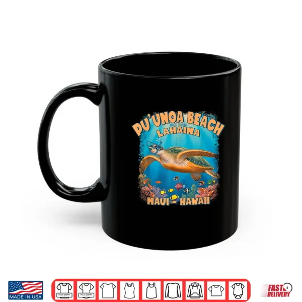 Mug Lahaina Baby Beach Maui Hawaii Snorkeling Turtle Keepsake Shirt