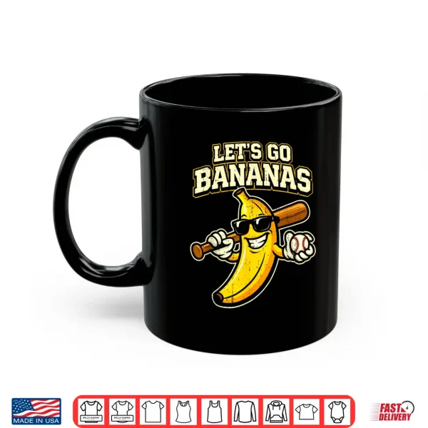 Mug Lets Go Banana Retro Shirt