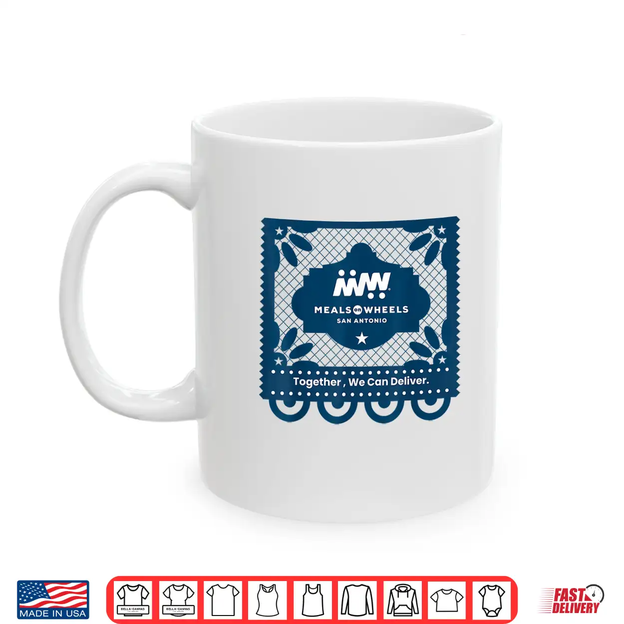 Meals On Wheels Fiesta Logo Shirt Meals On Wheels Fiesta Logo Shirt