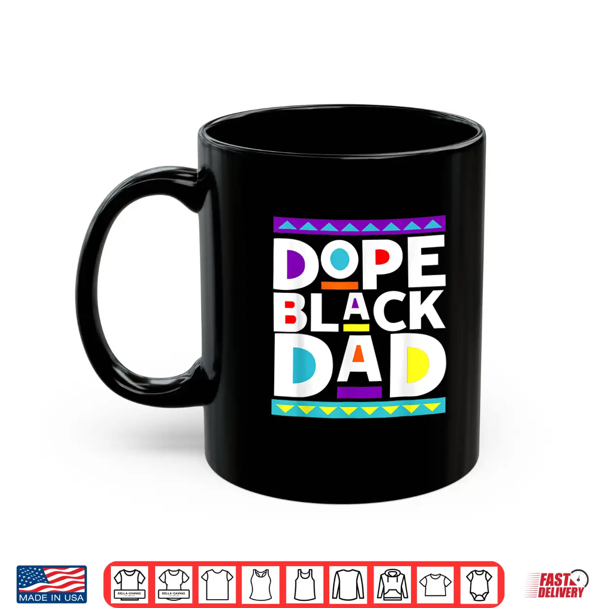 Mens Dope Black Dad New Dad Fathers Day Gift African American Dad Shirt Mens Dope Black Dad New Dad Fathers Day Gift African American Dad Shirt