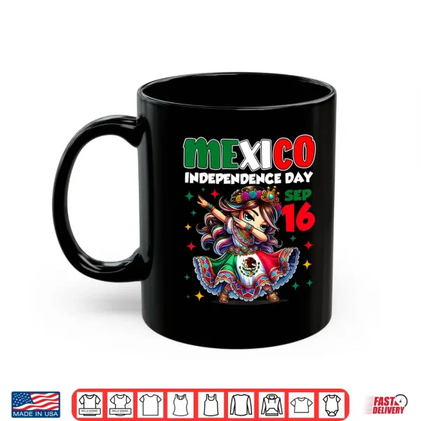 Mexico Independence Day September 16 Celebration Girls Shirt 3 Mug Mexico Independence Day September 16 Celebration girls Shirt