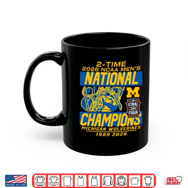 Mug Michigan Wolverines National Champions 1989 2026 Shirt