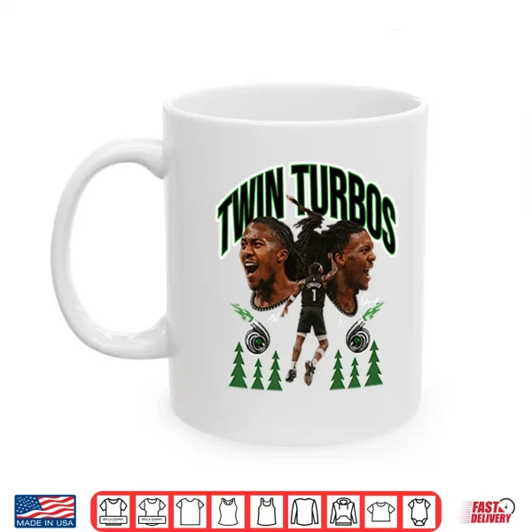 Mug Minnesota Timberwolves Twin Turbos Shirt