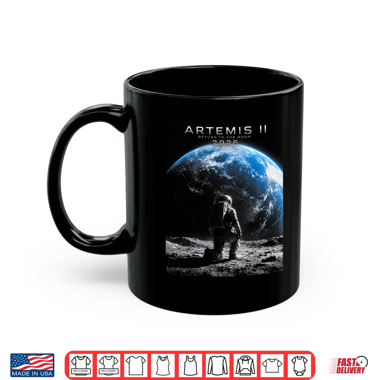 Mission To The Moon Astronaut Artemis 2026 Rocket Artemis 2 Shirt Mission To The Moon Astronaut Artemis 2026 Rocket Artemis 2 Shirt