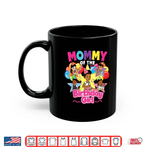 Mug Mommy Birthday Girl Gracie Pink Doll Family Decorations Shirt