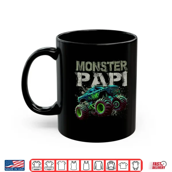 Monster Truck Papi Family Matching Monster Truck Lovers Shirt 3 Mug Monster Truck Papi Family Matching Monster Truck Lovers Shirt
