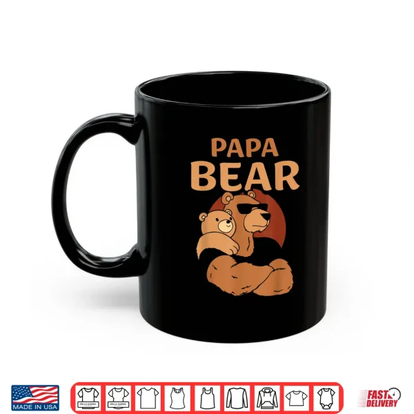 Mug Papa Bear Bears Animal Pun Lover Dad Father Daddy Fathers Shirt