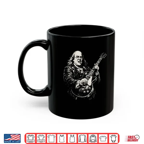 Mug Patriotic 1776 Guitar Rock Vintage American Design Shirt