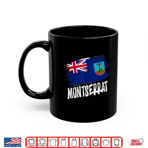 Patriotic Retro Montserratian Flag Montserrat Shirt 3 Mug Patriotic Retro Montserratian Flag Montserrat Shirt