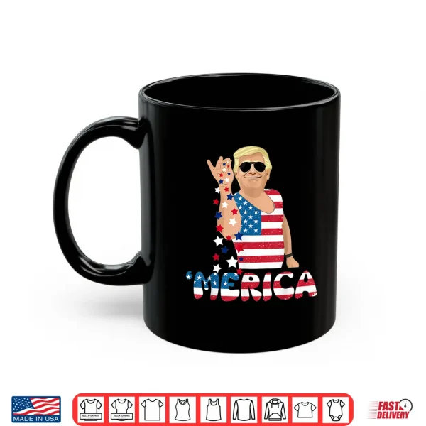 Mug Patriotic Trump 4th of July America Freedom Independence Day Shirt