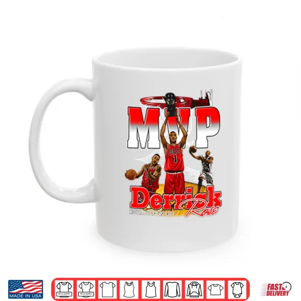 Mug Pete Crow Armstrong Derrick Rose Most Valuable Player 2011 Shirt