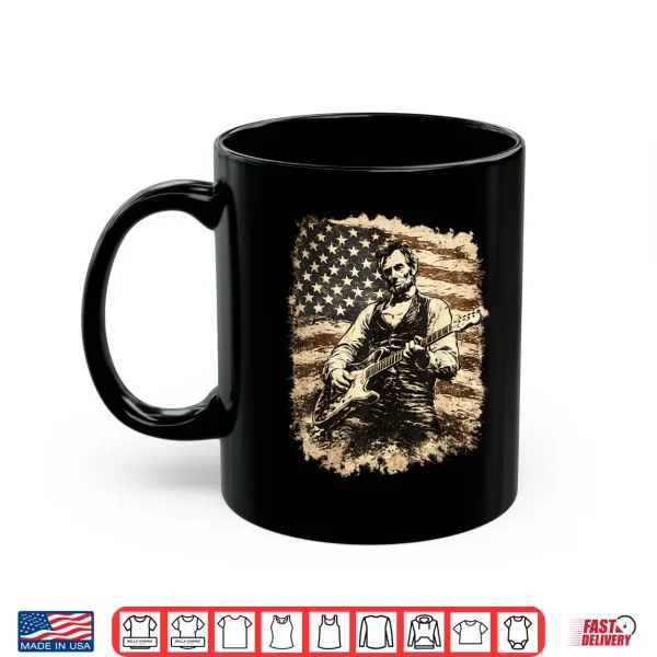 Mug President Abraham Lincoln Playing Guitar Abe Lincoln Shirt