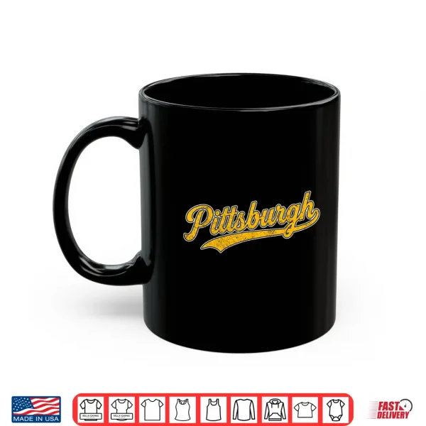 Mug Retro Pittsburgh Throwback Classic Pittsburgh Shirt
